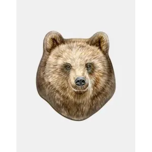 Magnes drewniany NIEDŹWIEDŹ - Doskonały dodatek do lodówki