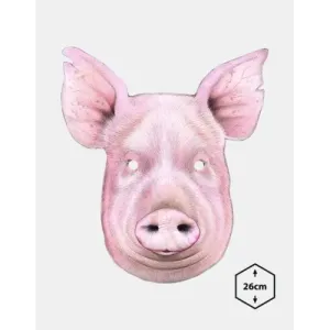 Maska ŚWINIA - Idealna zabawka dla dzieci