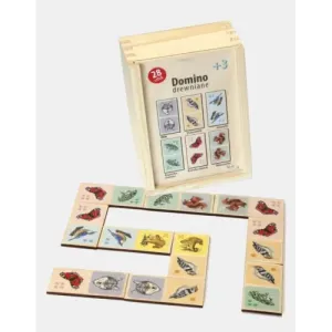 Domino drewniane I - Klasyczna gra logiczna