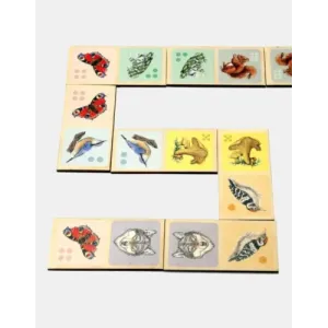 Domino drewniane I - Klasyczna gra logiczna