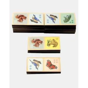 Domino drewniane I - Klasyczna gra logiczna