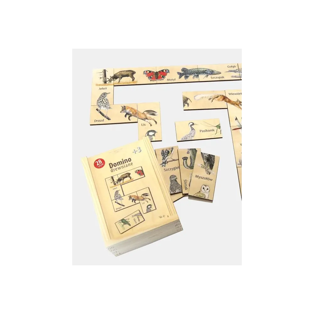 Dostojne domino drewniane II
