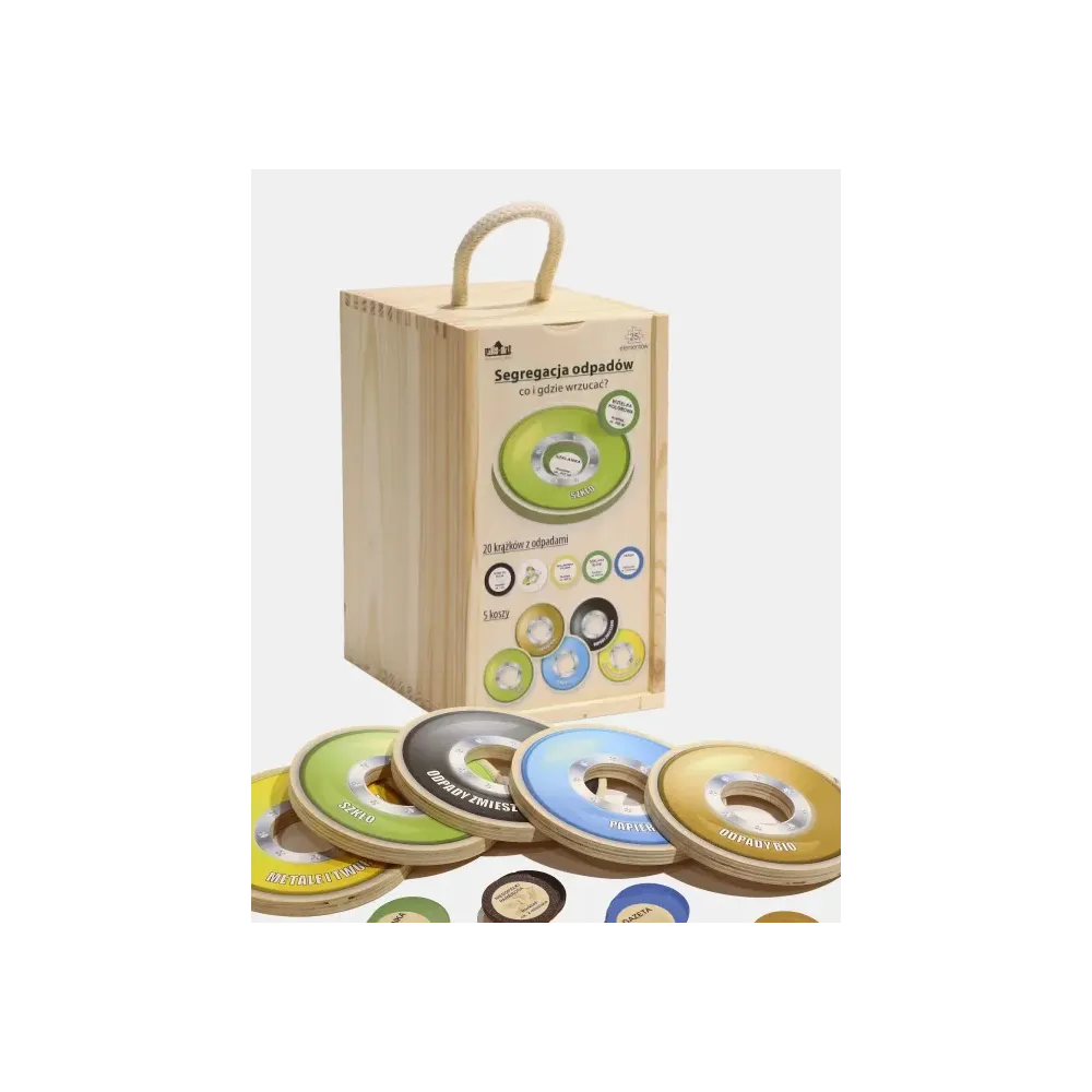 Zestaw edukacyjny SEGREGACJA ODPADÓW - Praktyczny poradnik