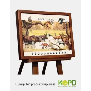 Tablica dźwiękowa ODGŁOSY LASU - Relaksujące dźwięki natury