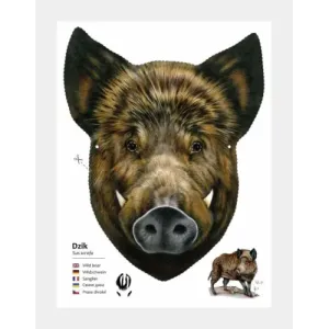 Maski zwierząt leśnych do wycięcia - Kreatywna zabawa dla dzie