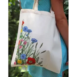 Torba bawełniana ROŚLINY - Elegancka i ekologiczna torba na zak