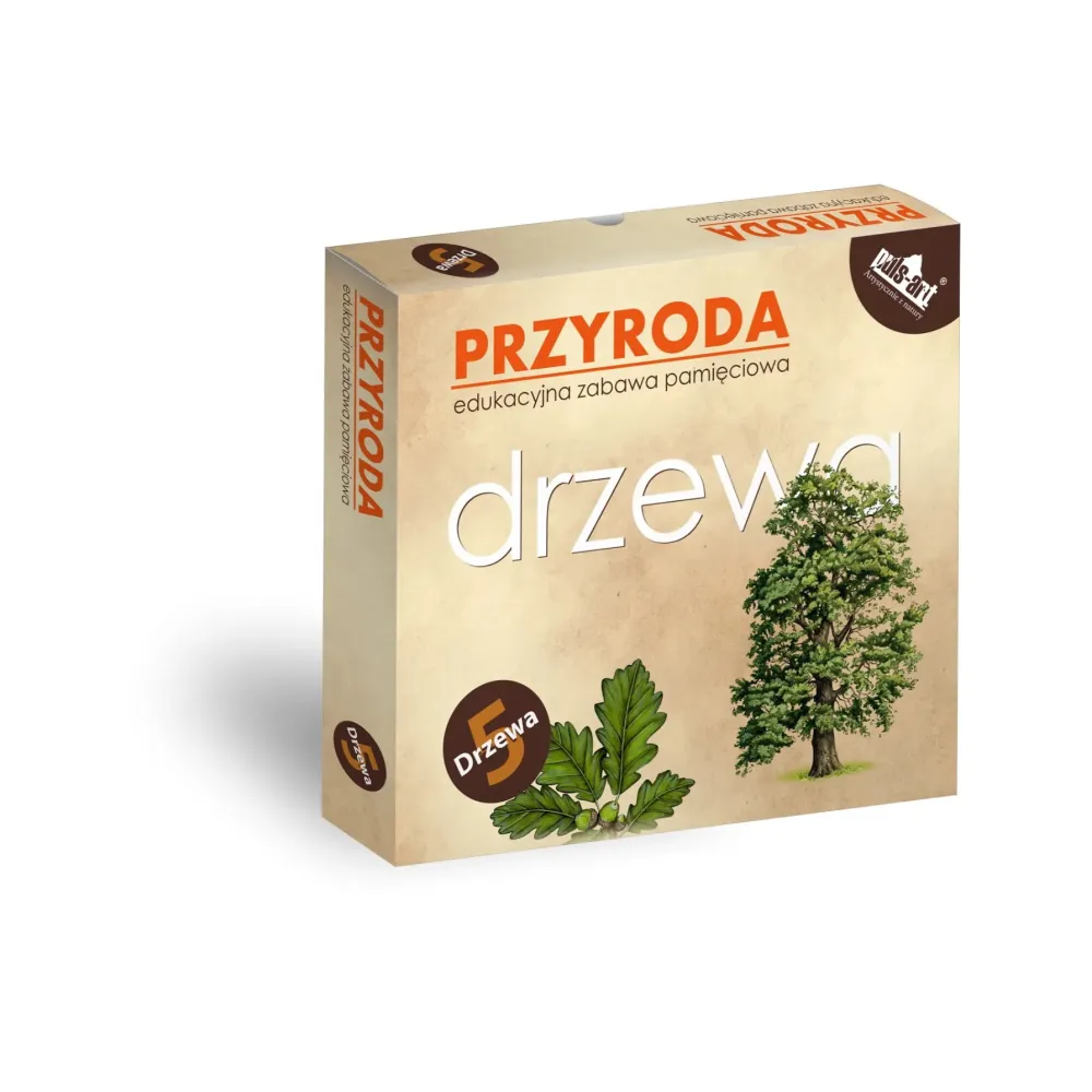 Zabawa pamięciowa DRZEWA | Edukacyjna gra dla dzieci