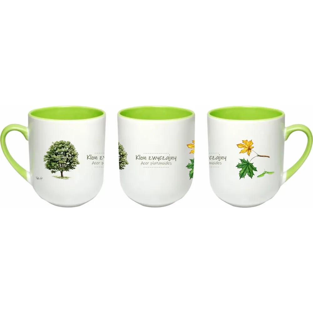 Kubek do kawy i herbaty 290 ml - Design z motywem drzewa - KLON