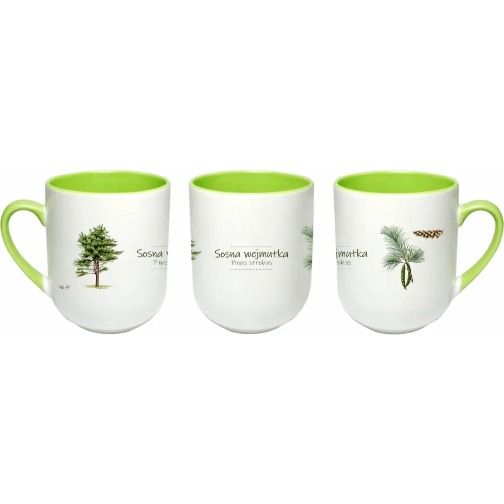 Kubek do kawy i herbaty 290 ml - Design z motywem drzewa - WEJMUTKA