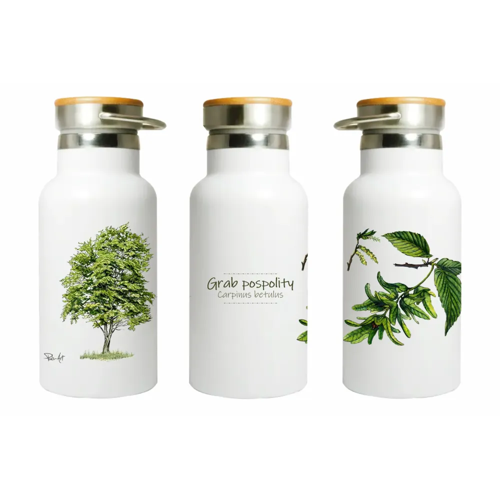 Butla stalowa termos 350 ml - Elegancka butla do napojów