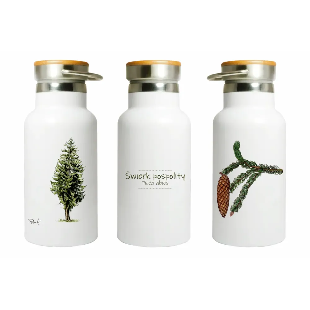 Butla stalowa termos 350 ml - Elegancka butla do napojów