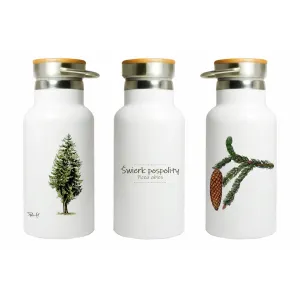 Zestaw 12 Butli Stalowych 350ml - Personalizacja