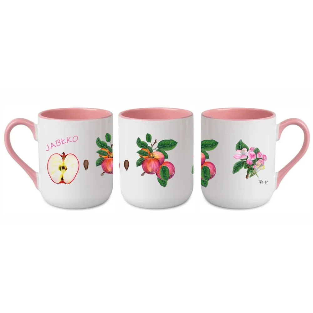 Kubek do kawy i herbaty 290 ml z motywem owocowym - Idealny prezent