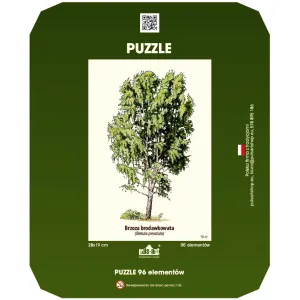 Puzzle 35 elementów 19x28 cm HQ z nadrukiem - DRZEWA