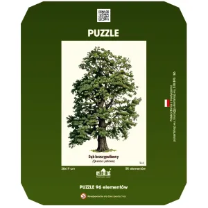 Puzzle 35 elementów 19x28 cm HQ z nadrukiem - DRZEWA