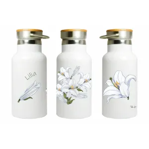 Butla stalowa termos 500 ml - KWIATY | Trwała i stylowa but