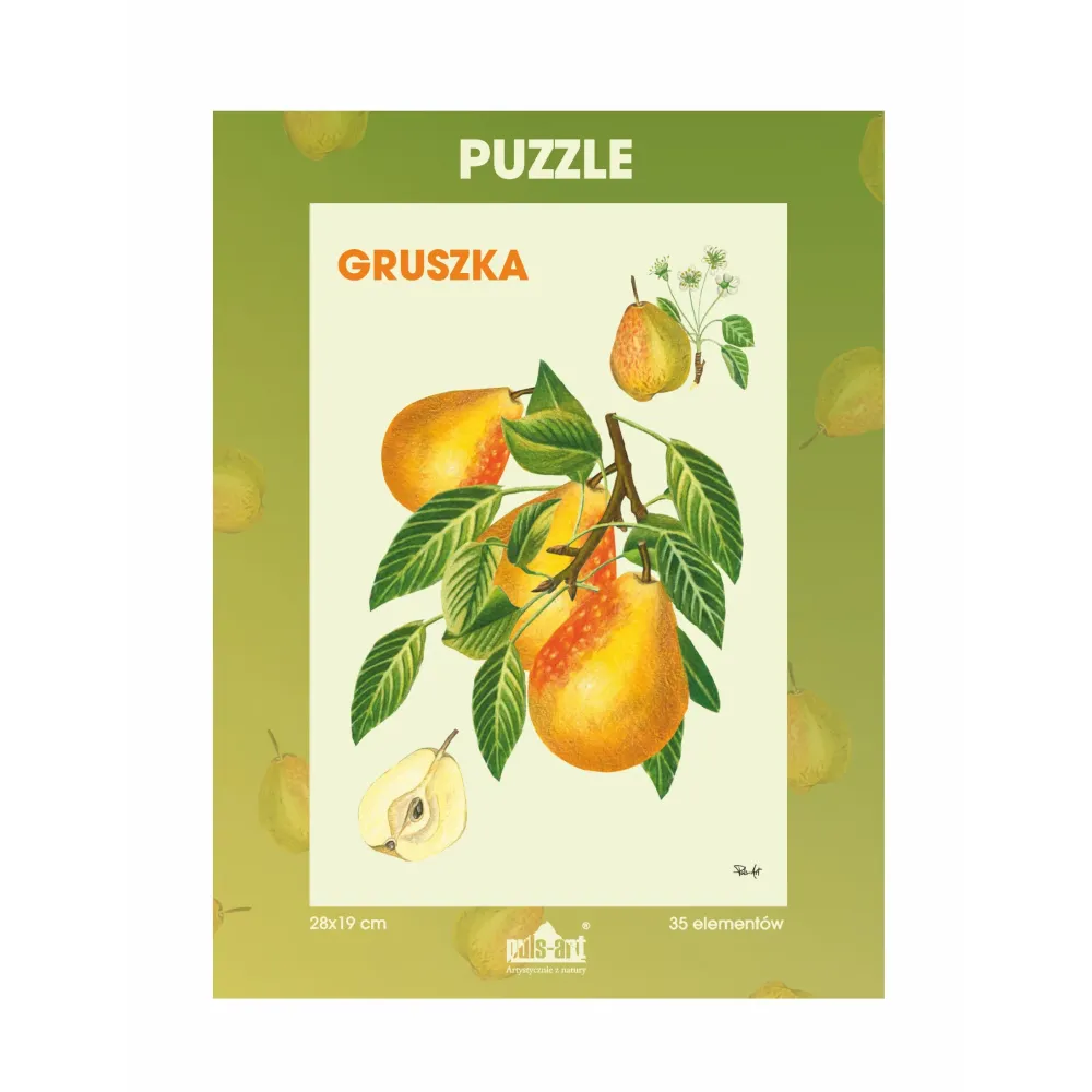 Puzzle 35 elementów 19x28 cm HQ z nadrukiem - Owoce | Sklep