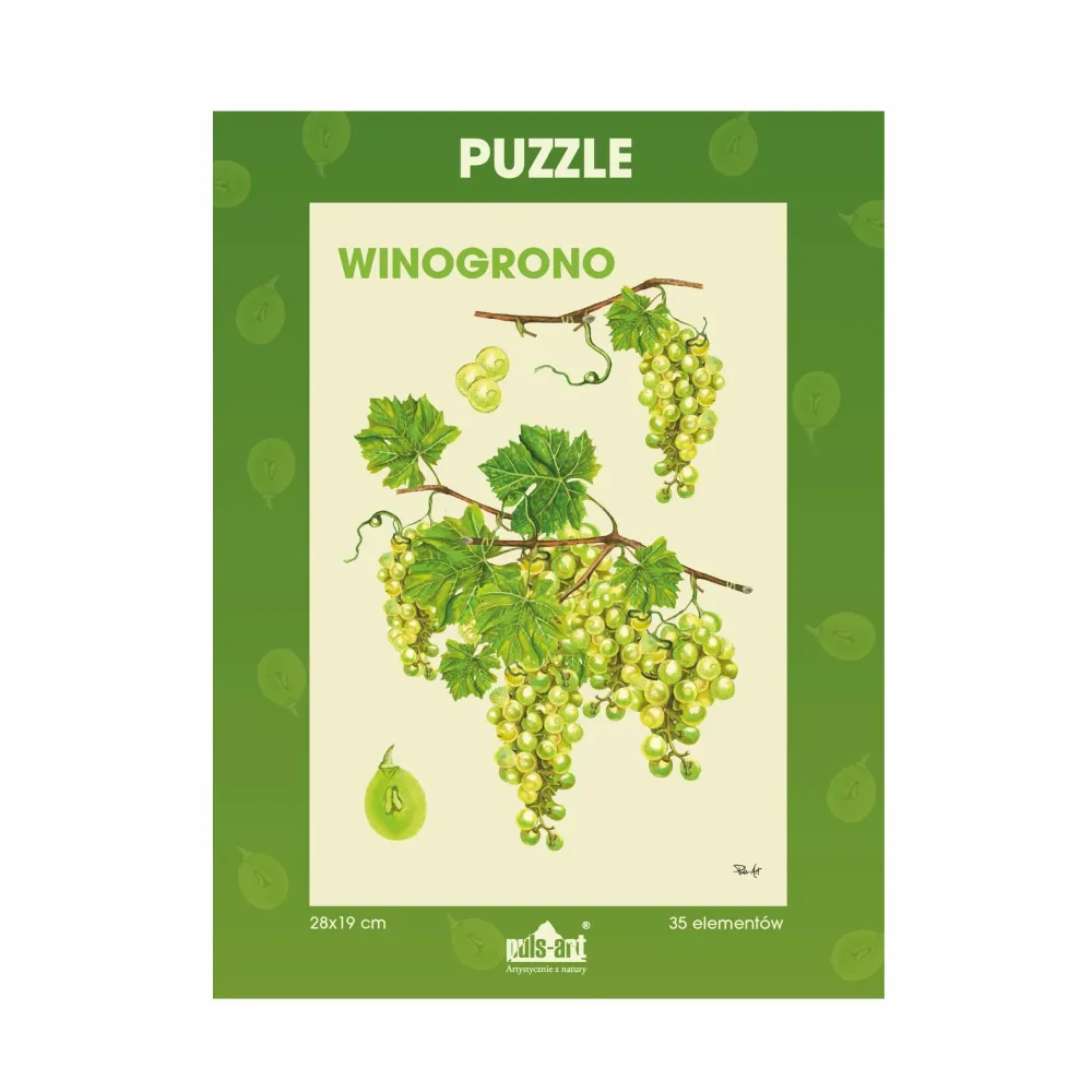 Puzzle 35 elementów 19x28 cm HQ z nadrukiem - Owoce | Sklep