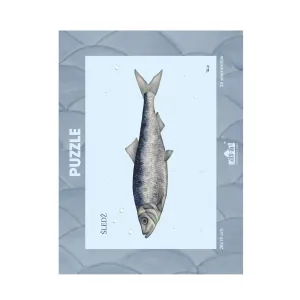 Puzzle 35 elementów z nadrukiem - Ryby Morskie | Sklep Puzzle HQ