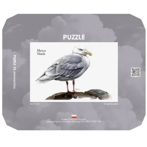 Puzzle 35 elementów z nadrukiem - PTAKI MORSKIE | Sklep Puz