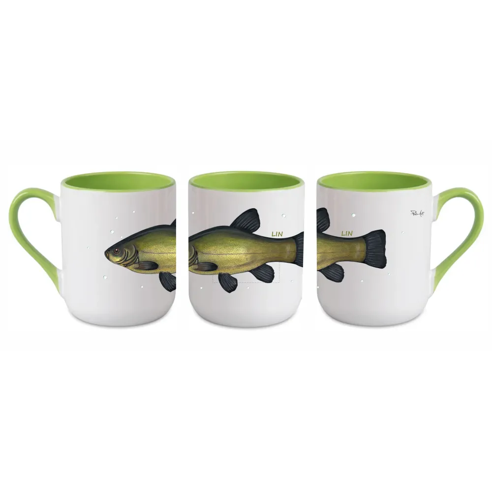 Kubek do kawy i herbaty 330 ml - RYBY SŁODKOWODNE