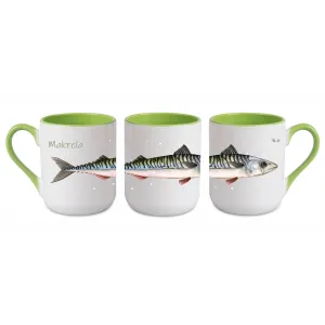 Kubek do kawy, herbaty 330 ml - Ryby Morskie | Idealny prezent dl