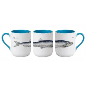 Kubek do kawy, herbaty 330 ml - Ryby Morskie | Idealny prezent