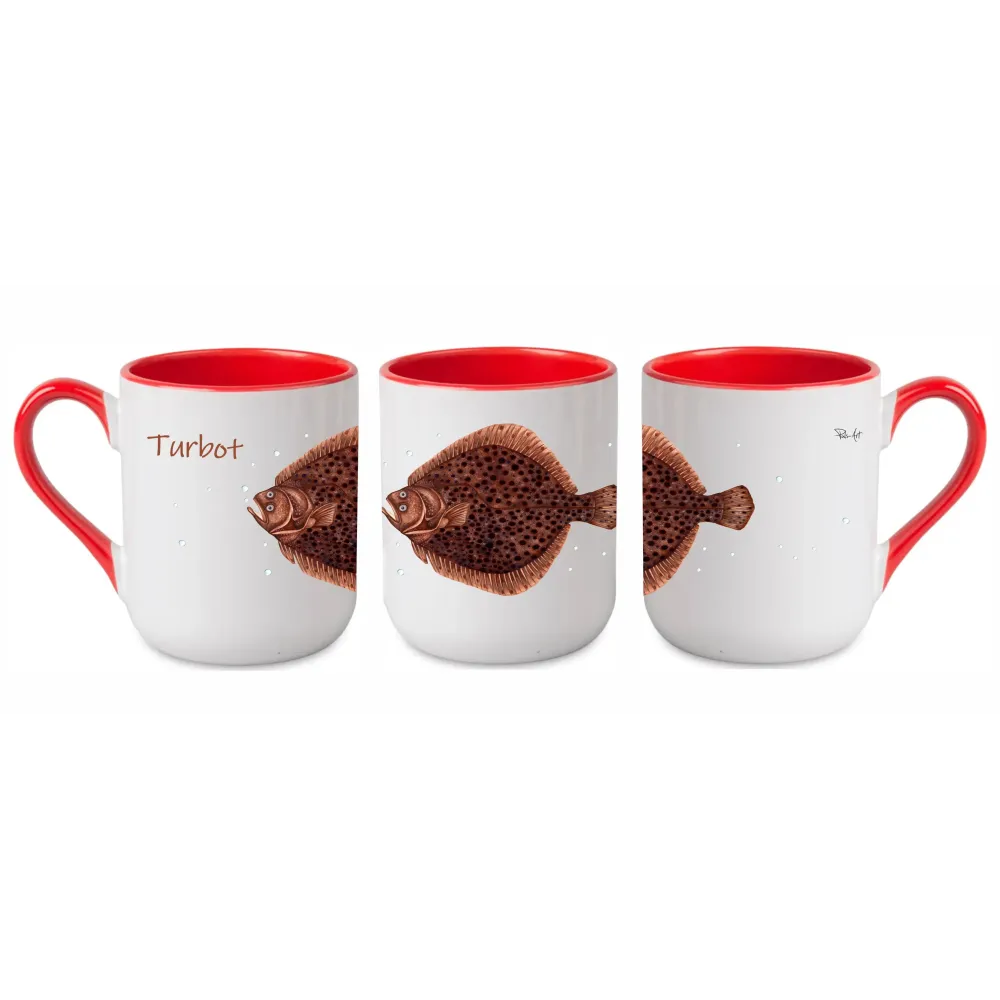 Kubek do kawy, herbaty 330 ml - Ryby Morskie | Idealny prezent