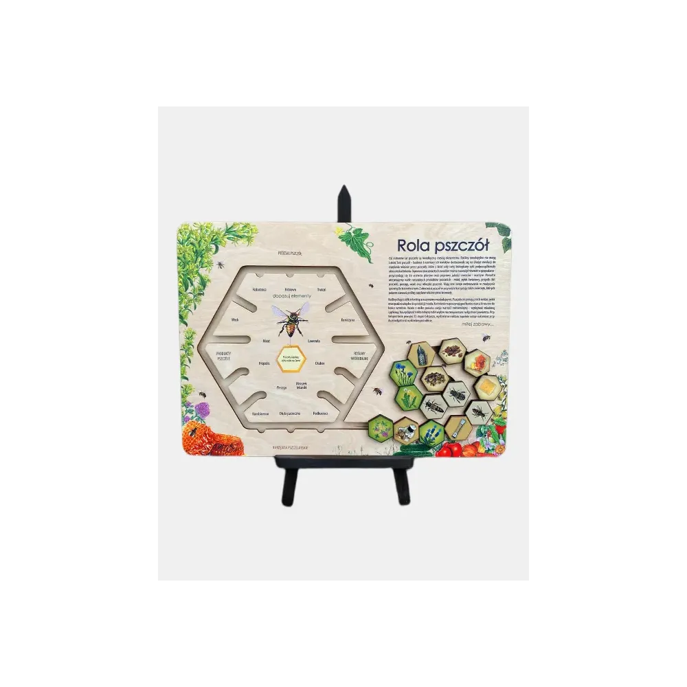 Łamigłówka przyrodnicza PSZCZOŁY