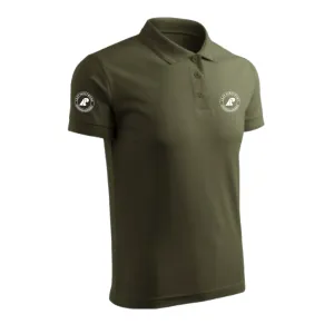 koszulka męska Polo z haftem  khaki