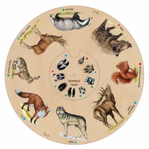 Dopasuj na kole TROPY