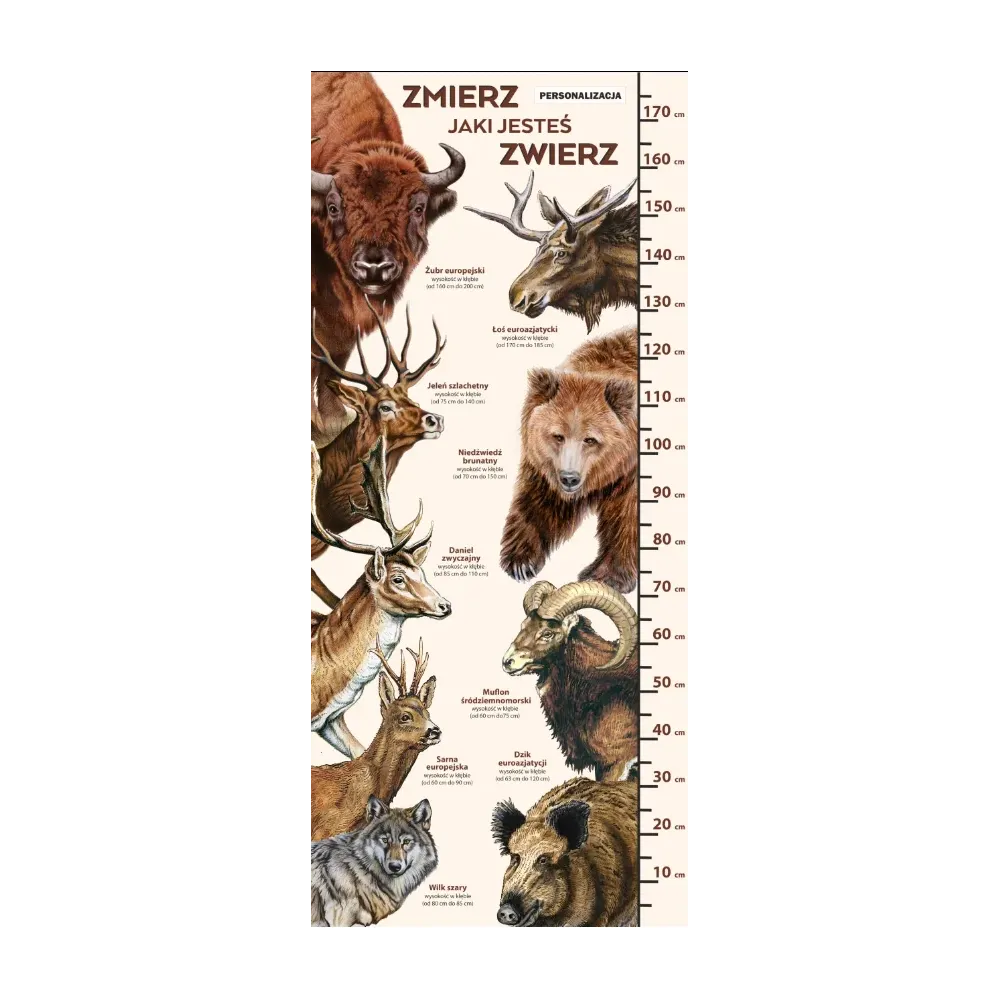 Miarka wzrostu Zmierz jaki jesteś zwierz!