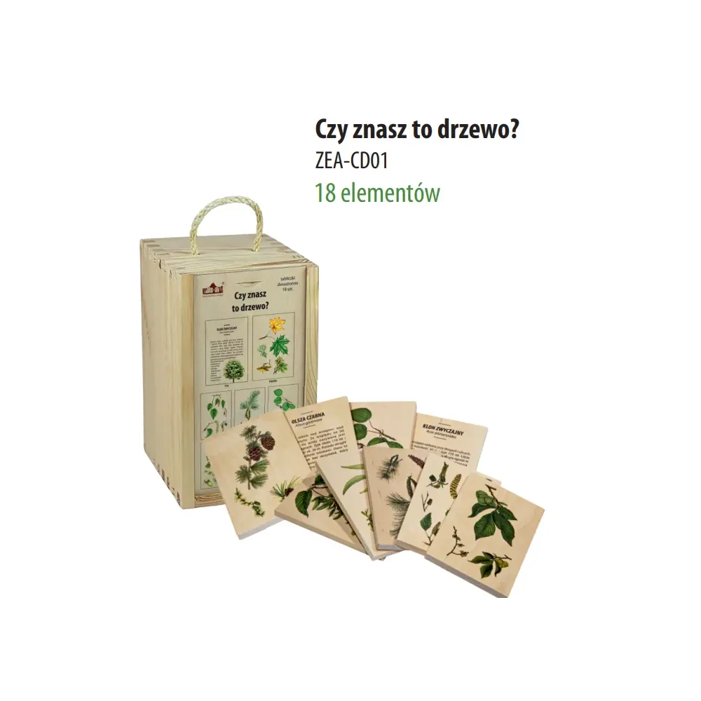 Zestaw edukacyjny ABC - CZY ZNASZ TO DRZEWO?
