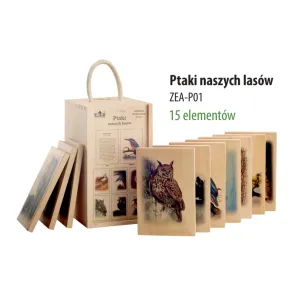 Zestaw edukacyjny ABC - PTAKI NASZYCH LASÓW