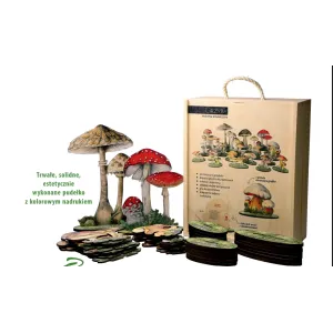 Makiety Drewniane - Grzyby
