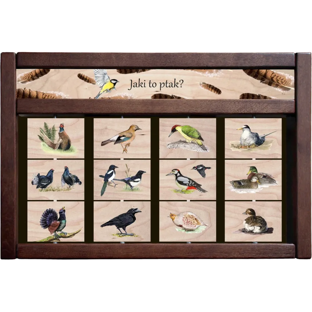 Zestaw interaktywny WEWNĘTRZNY - JAKI TO PTAK? (wersja druga)