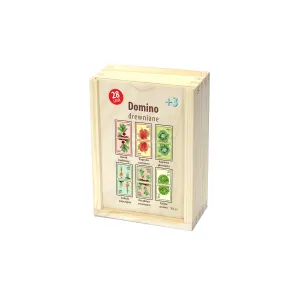 Domino drewniane WARZYWA