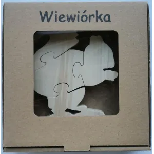 Puzzle przestrzenne BORSUK - Zabawka edukacyjna dla dzieci