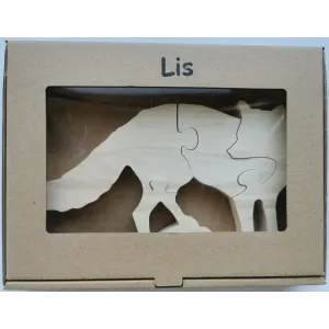 Puzzle przestrzenne BORSUK - Zabawka edukacyjna dla dzieci