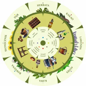 Dopasuj na kole ZASTOSOWANIE ROŚLIN