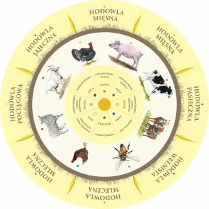 Dopasuj na kole ZWIERZĘTA HODOWLANE