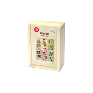 Domino drewniane GRZYBY