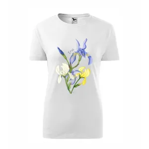 Stylowa Koszulka Bawełniana Damska - Biała z Kwiatowym Wzorem