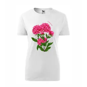 Stylowa Koszulka Bawełniana Damska - Biała z Kwiatowym Wzorem