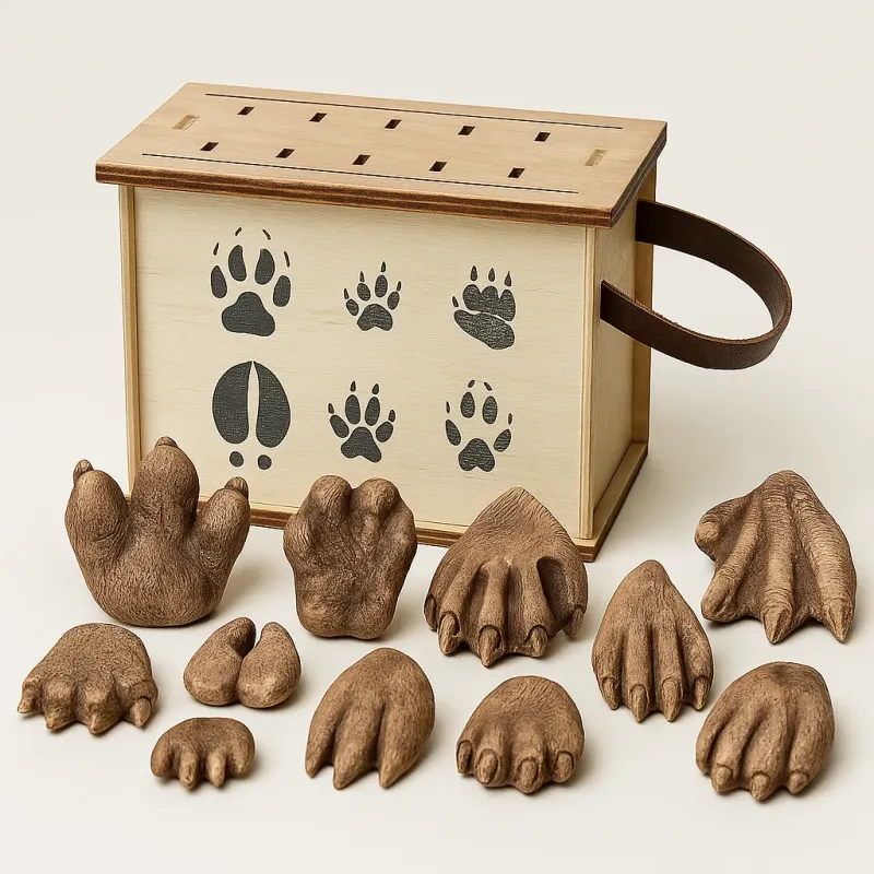 Odkryj Świat Zwierząt z Zabawkami Tropy Zwierząt